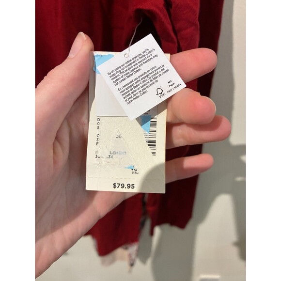 NWT Gymboree Red Reindeer 2-Piece Pajama Set - Adult L - Picture 7 of 9